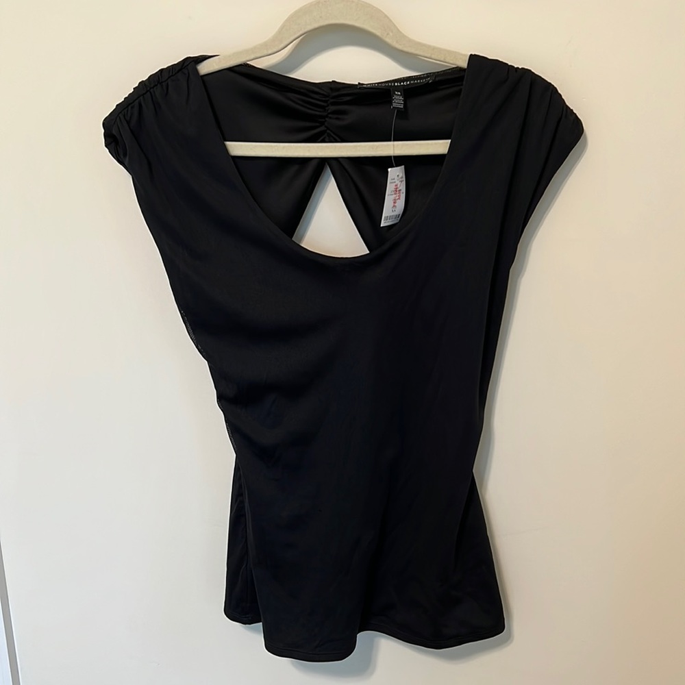 White House Black Market Women’s Open Back Top / Brand NWT / Size XS / Brand NWT